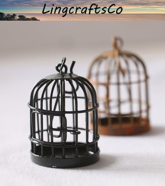 Dollhouse Miniature Bird Cage