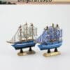 Miniature Marine Nautical Sailboat