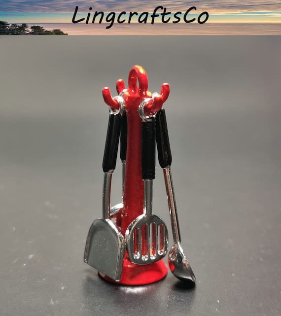 Miniature Kitchen Utensils Set