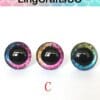 20PCS Rainbow Colours Safety Eyes