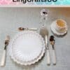 8Pcs Dollhouse Plate Set