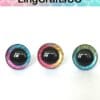 20PCS Rainbow Colours Safety Eyes