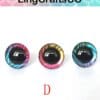 20PCS Rainbow Colours Safety Eyes