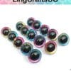 20PCS Rainbow Colours Safety Eyes