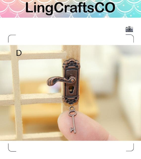 Miniature Door Lock And Key