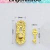 Miniature Gold Door Knobs