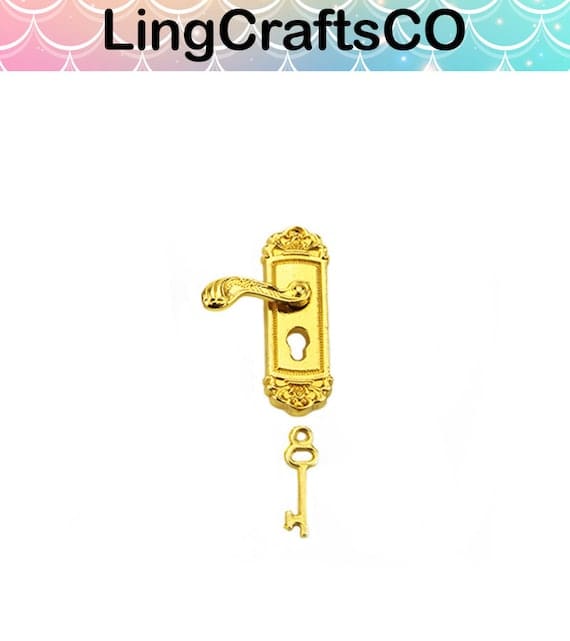 Miniature Door Lock And Key