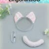 Doll Cat Ears and Tails Set