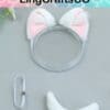 Doll Cat Ears and Tails Set