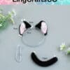 Doll Cat Ears and Tails Set