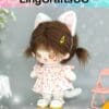 Doll Cat Ears and Tails Set