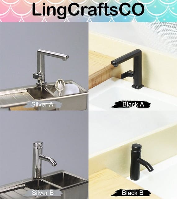 Miniature Alloy Water Tap