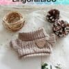 20cm Cotton Doll Turtleneck