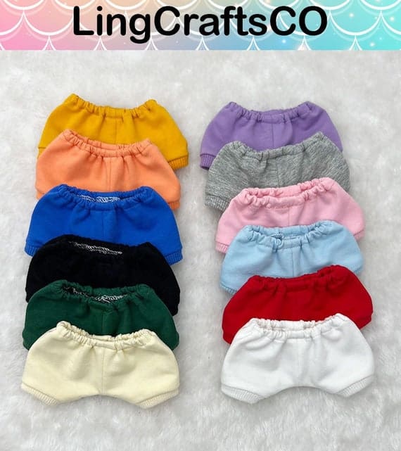 Colorful Cotton Doll Sweatpants