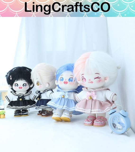 20cm Cotton Doll JK Uniform