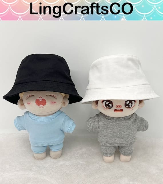 20cm Cotton Doll Fisherman Hat