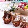 Miniature Bamboo Baskets