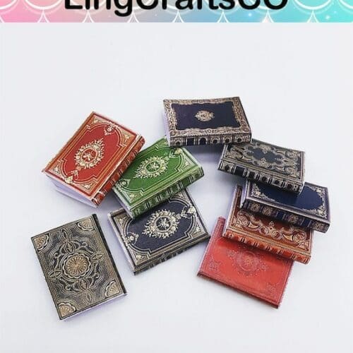 3PCS Miniature English Book