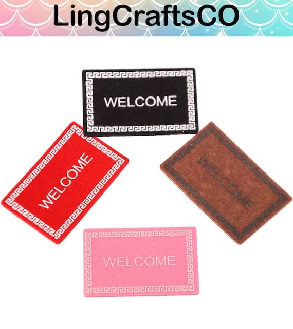 Miniature Welcome Floor Rug