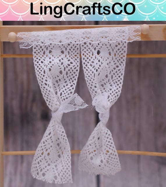 Miniature Lace Curtains