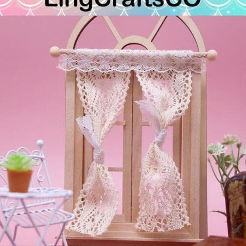 Miniature Lace Curtains