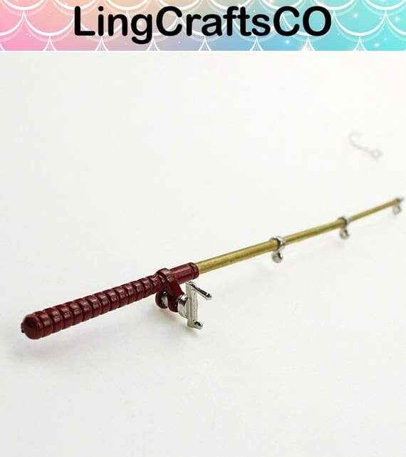 Dollhouse Fishing Rod Pole