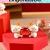 Miniature Lucky Cat Figurines