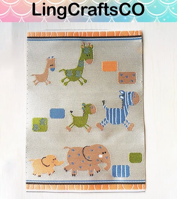 Miniature Cartoon Pattern Carpet