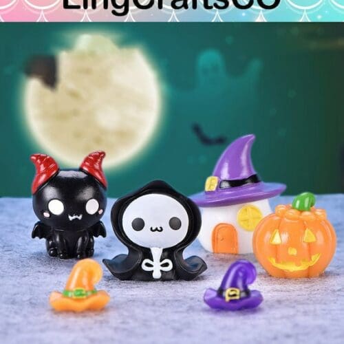 Miniature Resin Halloween Figurines