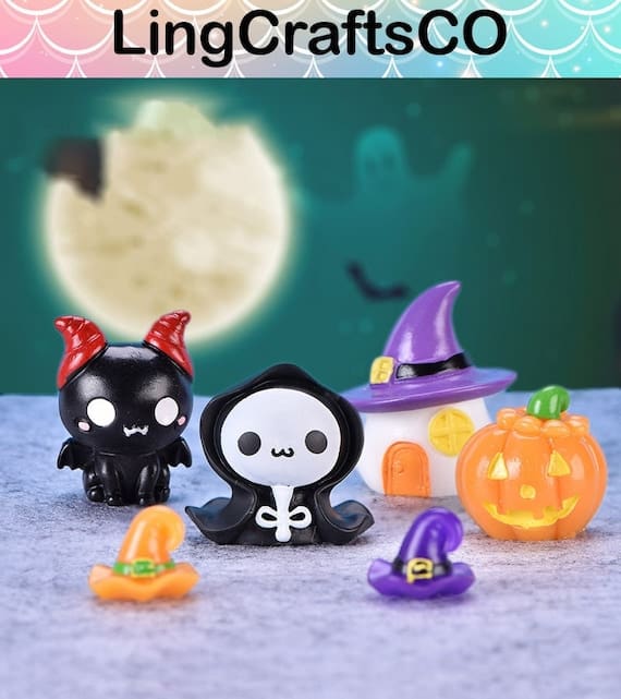 Miniature Resin Halloween Figurines