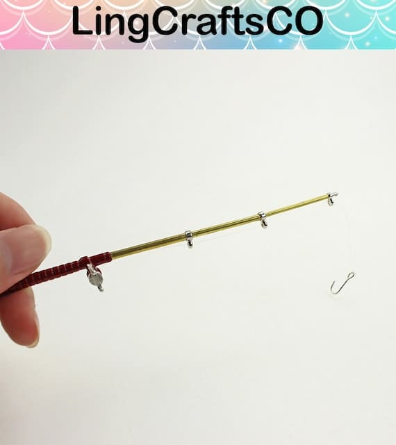 Dollhouse Fishing Rod Pole