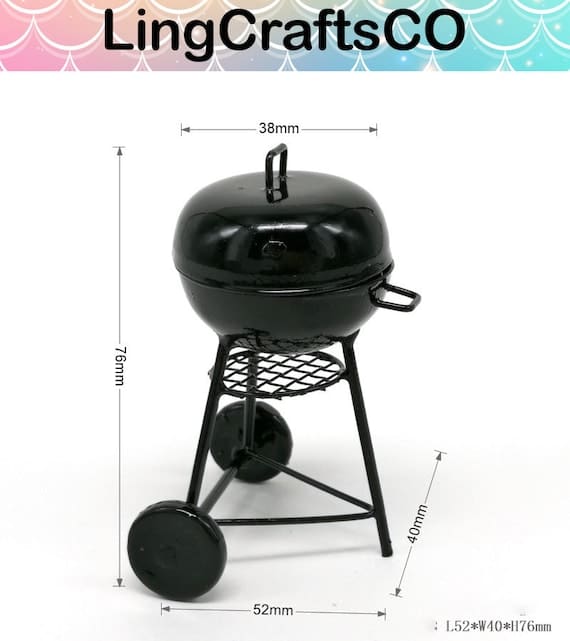 Dollhouse Miniature BBQ Grill