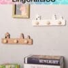 Miniature Wooden Wall Hooks