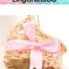 Miniature Wooden Flower Basket