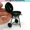 Dollhouse Miniature BBQ Grill