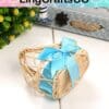 Miniature Wooden Flower Basket