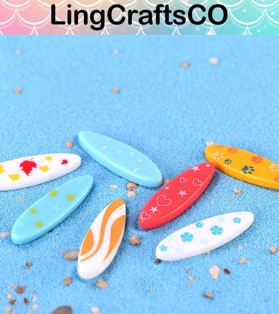 3PCS Miniature Beach Surfboard