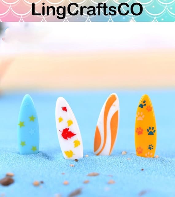 3PCS Miniature Beach Surfboard