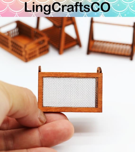 Miniature Iron Mesh Storage Box