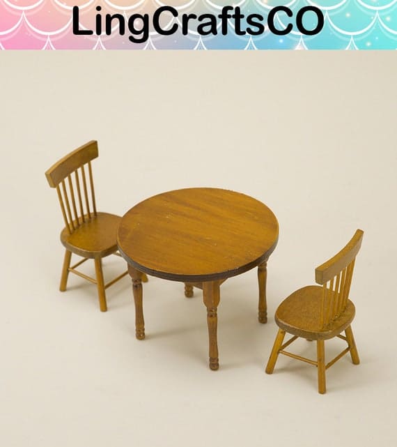 Dollhouse Table and Chairs Suit