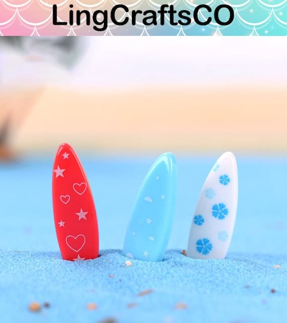 3PCS Miniature Beach Surfboard