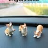 Miniature Corgi Figurines