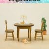 Dollhouse Table and Chairs Suit