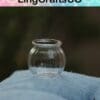 Miniature Glass Jar With Lid