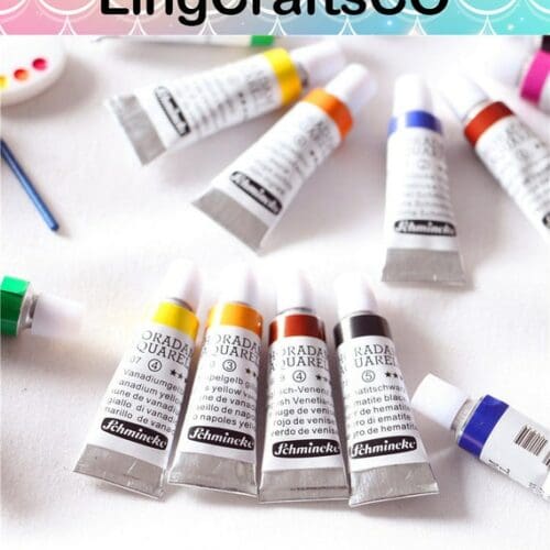 Miniature Pigment Tubes