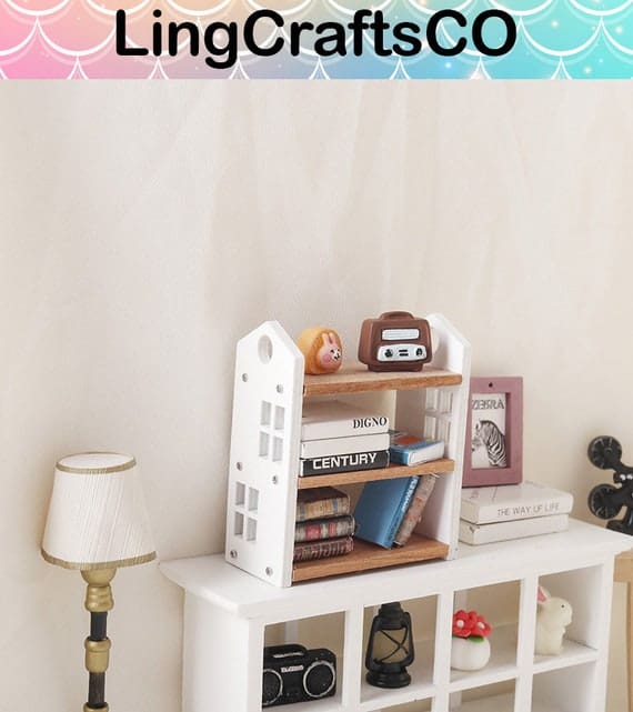 Miniature House Shape Storage Rack