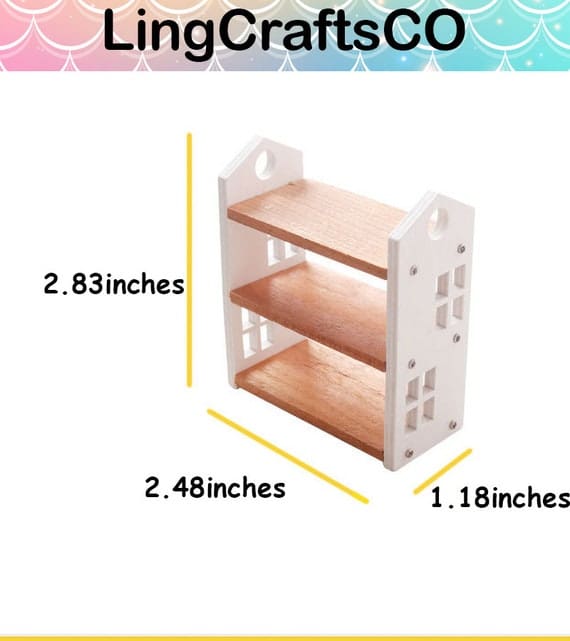 Miniature House Shape Storage Rack