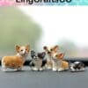 Miniature Corgi Figurines