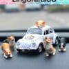 Miniature Corgi Figurines