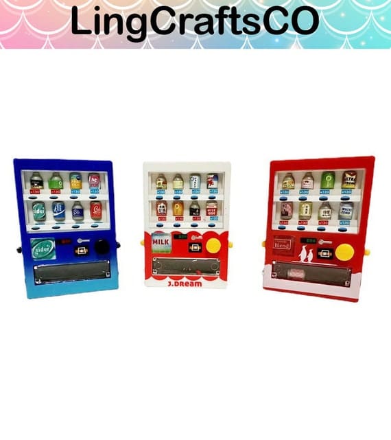 Miniature Drinks Vending Machine